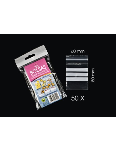Bolsas Cierre Hermetico con Franja para Escribir